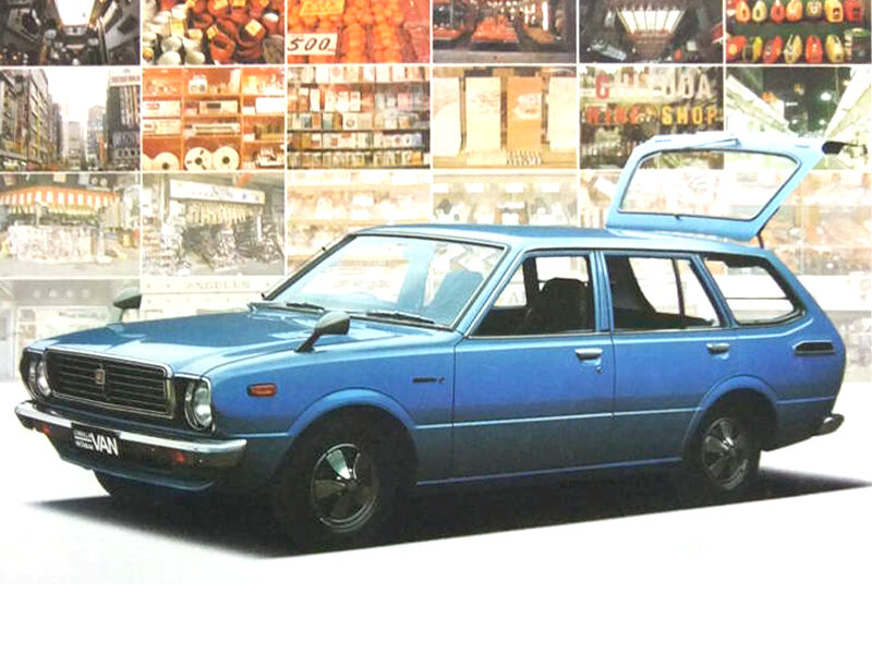 Toyota Corolla (KE36V, TE36V) 3 поколение, рестайлинг, универсал (01.1977 - 04.1978)